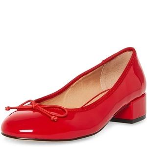 Steve Madden Chersi Patent Red Ballet Flats